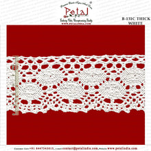 Load image into Gallery viewer, B-131C-COTTON-CROCIA-LACE.