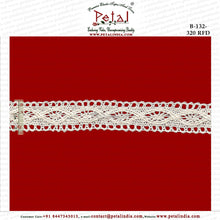 Load image into Gallery viewer, B-132-25MM-CROCIA-LACE-BORDER-LACE