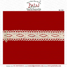 Load image into Gallery viewer, B-132-25MM-CROCIA-LACE-BORDER-LACE