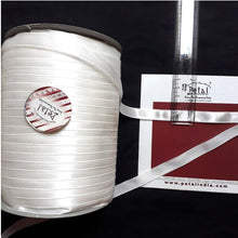 Load image into Gallery viewer, Nylon Dyeable Satin Ribbon Rolls