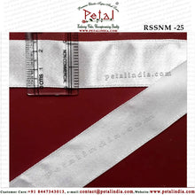 Load image into Gallery viewer, Nylon Dyeable Satin Ribbon Rolls