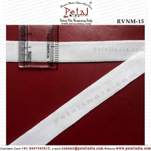 Load image into Gallery viewer, Nylon Dyeable Woven Edges Velvet Ribbons