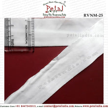 Load image into Gallery viewer, Nylon Dyeable Woven Edges Velvet Ribbons