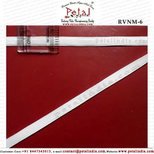 Load image into Gallery viewer, Nylon Dyeable Woven Edges Velvet Ribbons