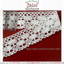 Load image into Gallery viewer, B-131C-COTTON-CROCIA-LACE.
