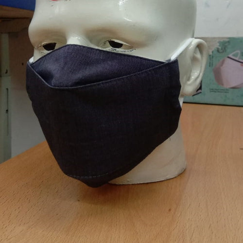 informal Mask  : 1st layer = cotton normal fabrics + 2nd layer= Melt Blown (70GSM) +3rd Layer= Cotton knitted Fabric ( 140 GSM)  Assorted colour shade woven fabric 70 GSM Melt blown Fabric for effective Filtration Washable / Reusable Premium Soft Ear loop