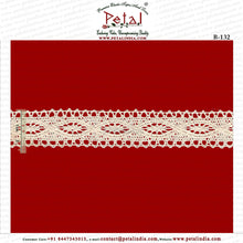 Load image into Gallery viewer, B-132-25MM-CROCIA-LACE-BORDER-LACE
